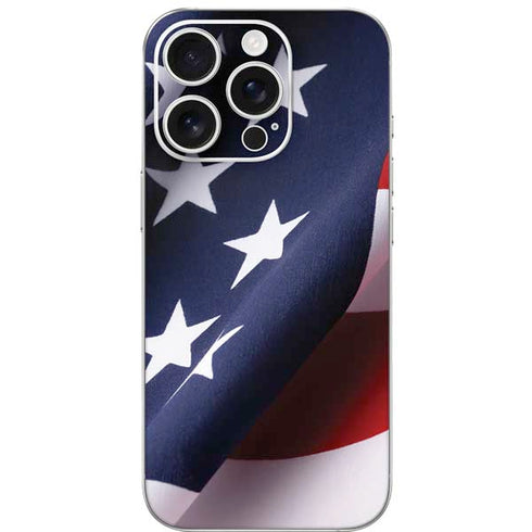 The American Flag iPhone 16 Pro Skin